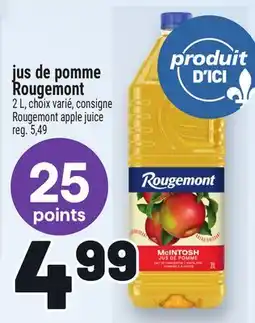 Metro JUS DE POMME ROUGEMONT | ROUGEMONT APPLE JUICE offer