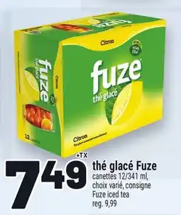 Metro THÉ GLACÉ FUZE | FUZE ICED TEA offer