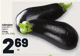 Metro AUBERGINES | EGGPLANTS offer
