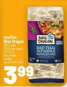 Metro NOUILLES BLUE DRAGON | BLUE DRAGON NOODLES offer