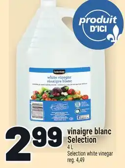 Metro VINAIGRE BLANC SELECTION | SELECTION WHITE VINEGAR offer