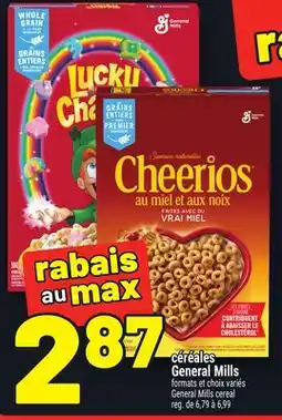 Metro CÉRÉALES GENERAL MILLS | GENERAL MILLS CEREAL offer