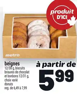 Metro BEIGNES | DONUTS offer