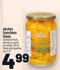 Metro PÊCHES TRANCHÉES DIANA | DIANA SLICED PEACHES offer
