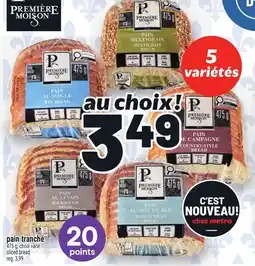 Metro PAIN TRANCHÉ PREMIÈRE MOISON | PREMIÈRE MOISON SLICED BREAD offer