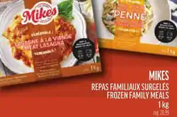 Metro REPAS FAMILIAUX SURGELÉS MIKES | MIKES FROZEN FAMILY MEALS offer