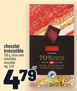 Metro CHOCOLAT IRRÉSISTIBLE | IRRÉSISTIBLE CHOCOLATE offer