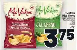 Metro CROUSTILLES MISS VICKIE'S | MISS VICKIE'S POTATO CHIPS offer