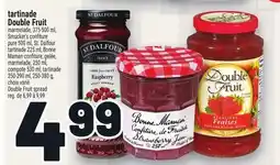 Metro TARTINADE DOUBLE FRUIT | DOUBLE FRUIT SPREAD offer