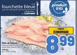 Metro FILETS DE SÉBASTE | ROCKFISH FILLETS offer