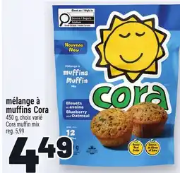 Metro MÉLANGE À MUFFINS CORA | CORA MUFFIN MIX offer