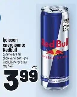Metro BOISSON ÉNERGISANTE REDBULL | REDBULL ENERGY DRINK offer