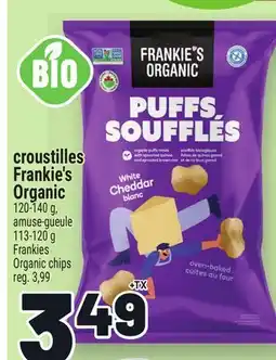 Metro CROUSTILLES FRANKIE'S ORGANIC | FRANKIES ORGANIC CHIPS offer