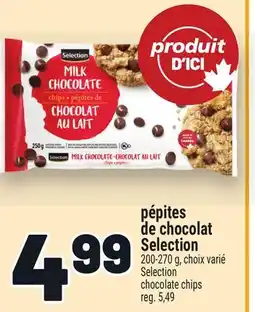 Metro PÉPITES DE CHOCOLAT SELECTION | SELECTION CHOCOLATE CHIPS offer