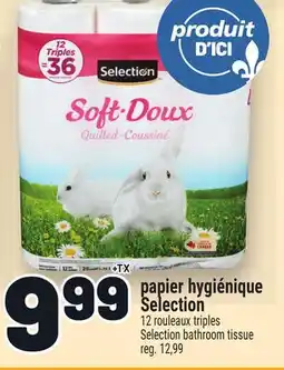 Metro PAPIER HYGIÉNIQUE SELECTION | SELECTION BATHROOM TISSUE offer
