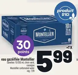 Metro EAU GAZÉIFIÉE MONTELLIER | MONTELLIER CARBONATED WATER offer