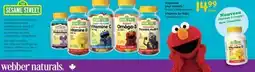 Jean Coutu SESAME STREET Vitamins for Kids! Selected products offer