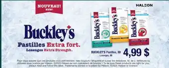 Jean Coutu BUCKLEY'S offer