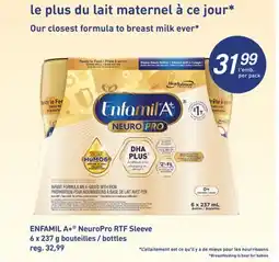 Jean Coutu ENFAMIL A+ NeuroPro RTF Sleeve offer