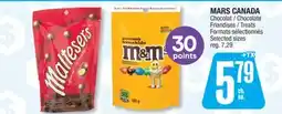 Jean Coutu MARS CANADA Chocolate, Treats Selected sizes offer