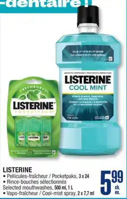 Jean Coutu LISTERINE offer