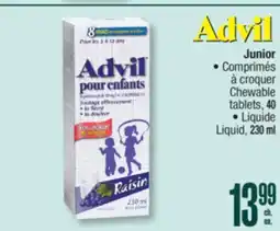 Jean Coutu ADVIL Junior offer