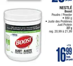 Jean Coutu NESTLÉ Boost offer