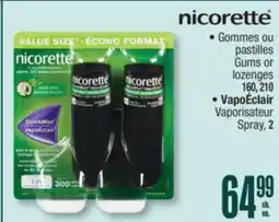 Jean Coutu NICORETTE VapoÉclair offer