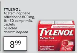 Brunet TYLENOL Acétaminophène sélectionné offer