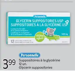 Brunet PERSONNELLE Suppositoires à la glycérine offer