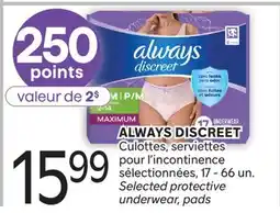 Brunet ALWAYS DISCREET Culottes, serviettes pour l'incontinence sélectionnées offer