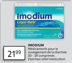 Brunet IMODIUM Médicaments pour le soulagement de la diarrhée offer