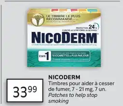Brunet NICODERM Timbres pour aider à cesser offer