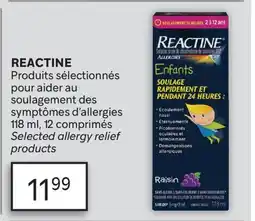 Brunet REACTINE Produits sélectionnés pour aider au soulagement des symptômes d'allergies offer