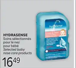 Brunet HYDRASENSE Soins sélectionnés pour le nez pour bébé offer