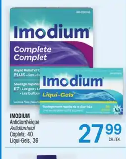 Uniprix IMODIUM Antidiarrhéique /Antidiarrheal offer