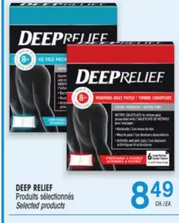 Uniprix DEEP RELIEF Produits sélectionnés/Selected products offer
