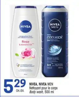 Uniprix NIVEA, NIVEA MEN Nettoyant pour le corps/Body wash offer