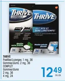 Uniprix THRIVE Pastilles/Lozenges offer