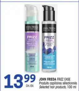Uniprix JOHN FRIEDA FRIZZ EASE Produits capillaires sélectionnés / Selected hair products offer