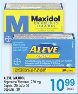 Uniprix ALEVE, MAXIDOL Naproxène/Naproxen offer