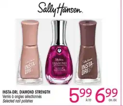 Uniprix Sally Hansen INSTA-DRI, DIAMOND STRENGTH Vernis à ongles sélectionnés / Selected nail polishes offer