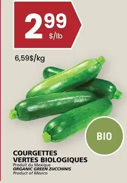 Rachelle-Bery Grocery ORGANIC GREEN ZUCCHINIS offer