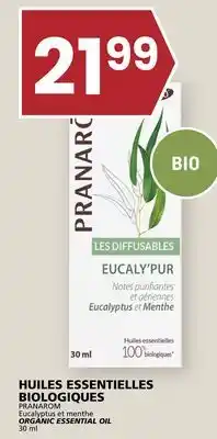 Rachelle-Bery Grocery PRANAROM Eucalyptus et menthe ORGANIC ESSENTIAL OIL offer