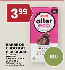 Rachelle-Bery Grocery ALTER ECO ORGANIC CHOCOLATE BAR offer