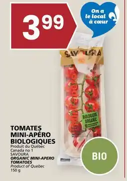 Rachelle-Bery Grocery SAVOURA ORGANIC MINI-APERO TOMATOES offer