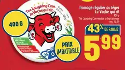 Marché Adonis FROMAGE RÉGULIER OU LÉGER LA VACHE QUI RIT | THE LAUGHING COW REGULAR OR LIGHT CHEESE offer