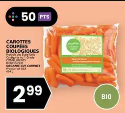Rachelle-Bery Grocery COMPLIMENTS BIOLOGIQUE ORGANIC CUT CARROTS offer