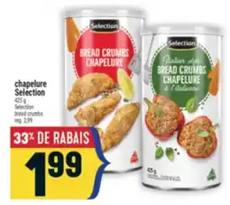 Marché Adonis CHAPELURE SELECTION | SELECTION BREAD CRUMBS offer