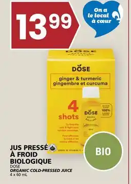 Rachelle-Bery Grocery DOSE ORGANIC COLD-PRESSED JUICE offer